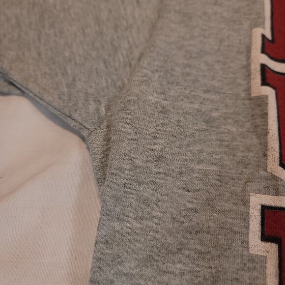 Chicago Bulls Fruit of the Loom Basketball T-Shirt Adult Mens Size Medium M Gray - Picture 5 of 9